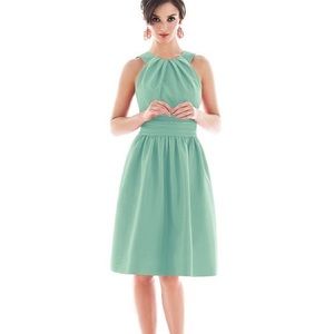 Aquamarine Alfred Sung Dress Style Number: D494